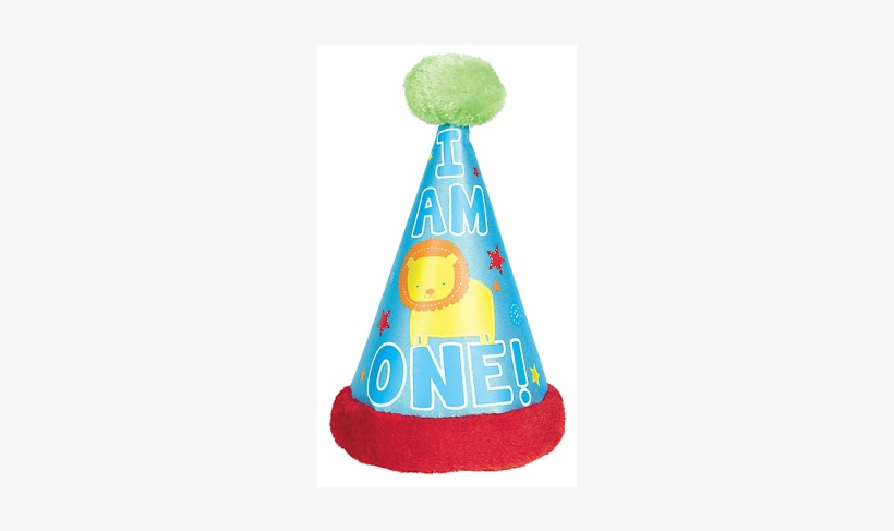 Boy's 1st Birthday Nov - Wild At One Boy's 1st Birthday Deluxe Party Hat Supplies, transparent png