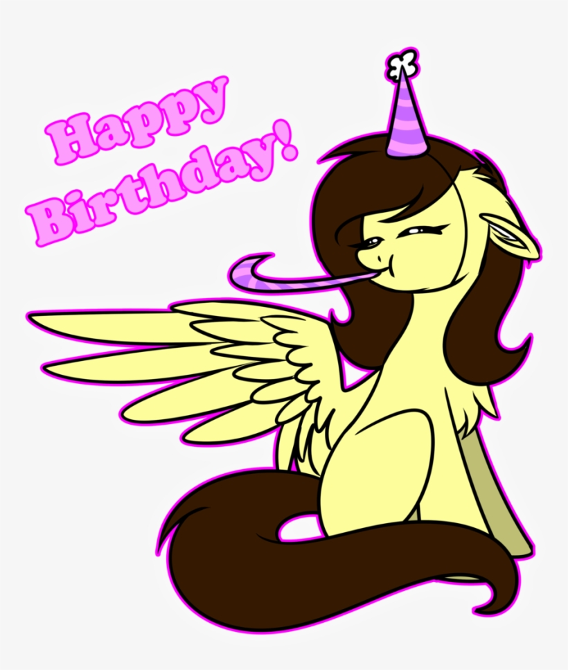 Whitehershey, Female, Happy Birthday, Hat, Mare, Oc, - Party Hat, transparent png