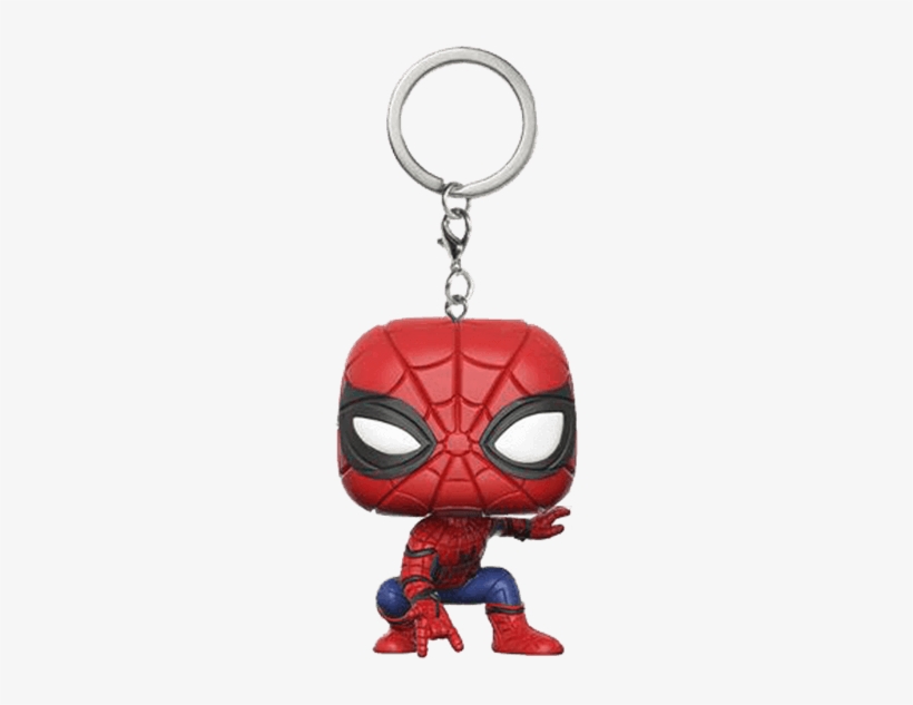 Spider-man Homecoming Pop Figure Keychain - Pocket Pop Spiderman, transparent png