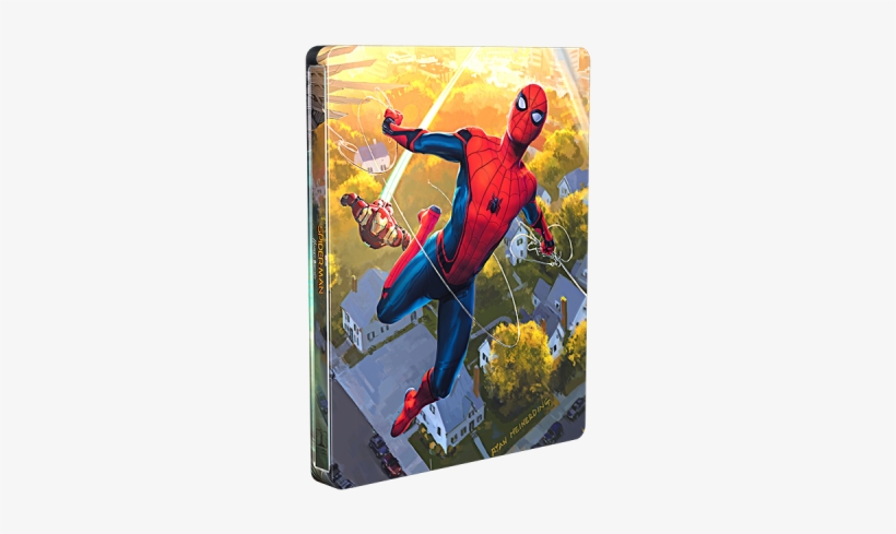 Spider-man - Homecoming - Spider Man Homecoming/steelbook Limite/3d2d/uv, transparent png