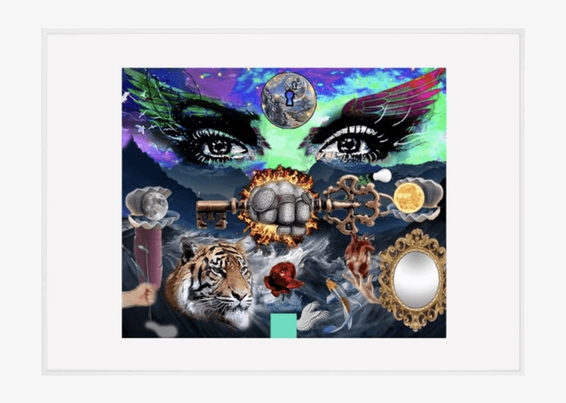 A Better Tomorrow - Keyring Tiger Face Eyes Big Cat 36167, transparent png