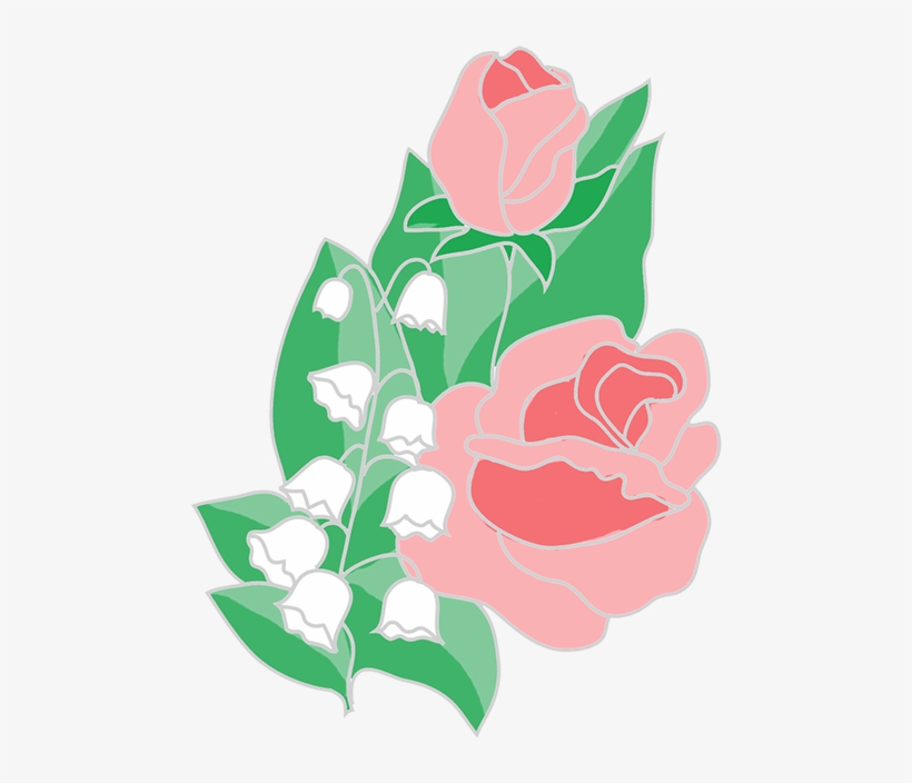 Cute Flowers - Thank You Card Messages, transparent png
