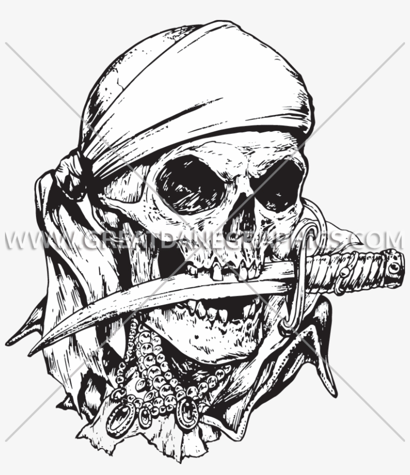 Pirate Skull - Pirate Skull Knife, transparent png