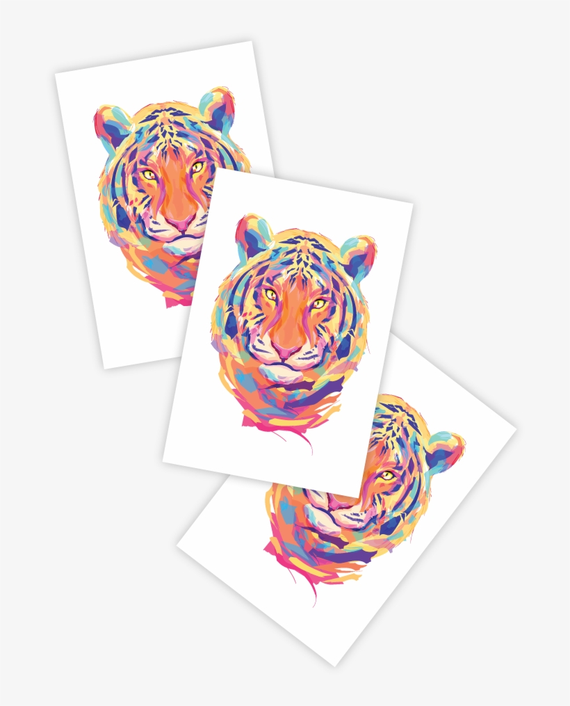 Tiger, transparent png