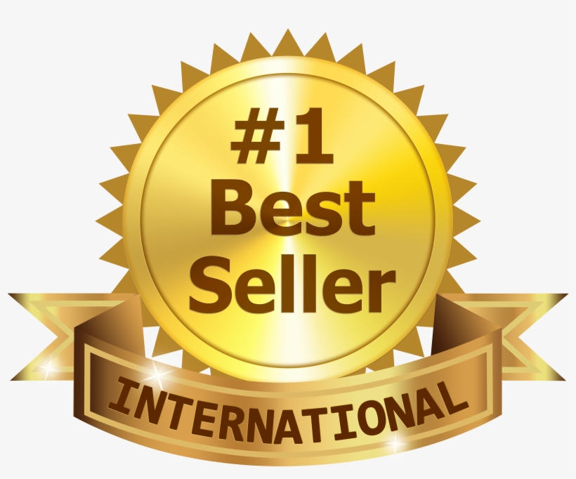 Best 1 International Best Seller Ribbon - International Best Seller Png, transparent png