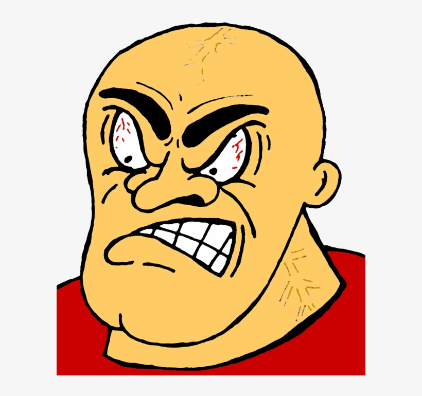 Angry Tiger Face Clip Art - Angry Clip Art Png, transparent png