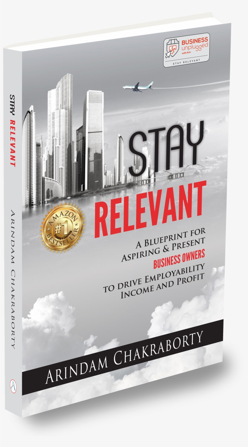 Cover Arindam-bestseller - Stay Relevant, transparent png