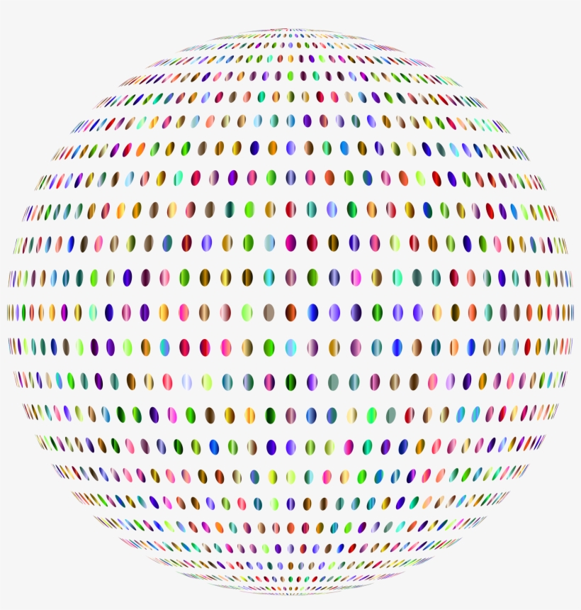 This Free Icons Png Design Of Prismatic Polka Dots, transparent png