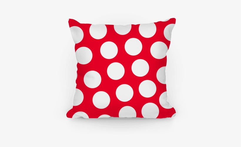 Red Polka Dot Pillow Pillow - Child, transparent png