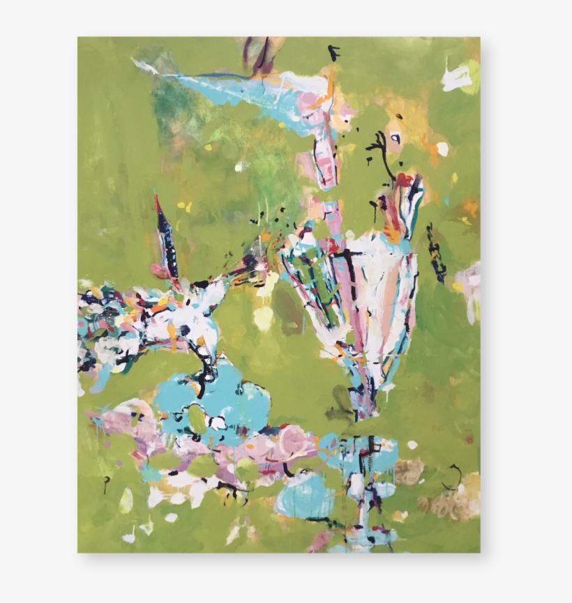 Blustery Spring • Oil On Linen • 48 X 60 Inches • Fg138493 - Painting, transparent png