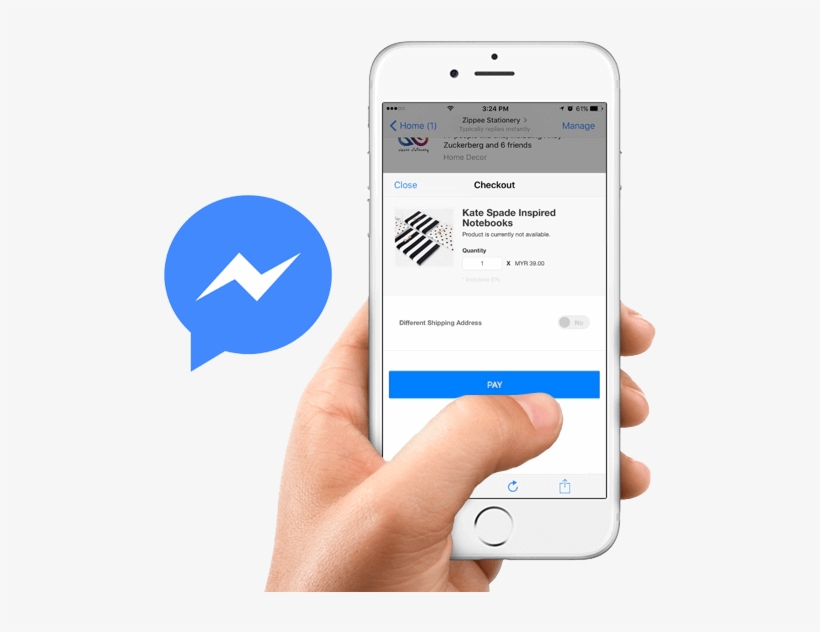 Messenger Commerce - Mobile Device, transparent png