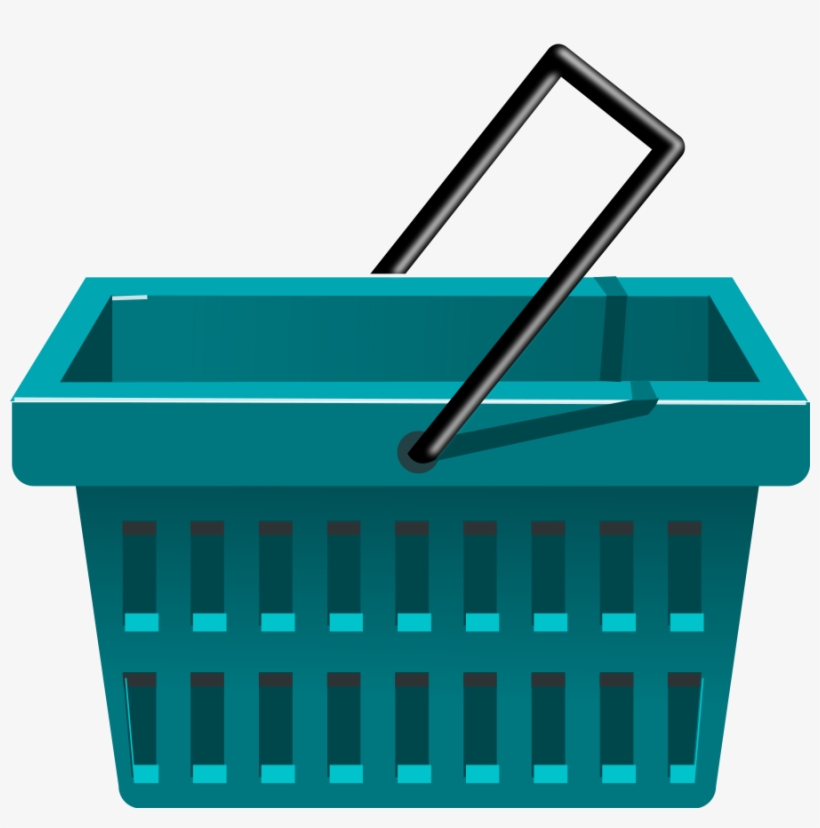This Free Clipart Png Design Of Blue Basket, transparent png