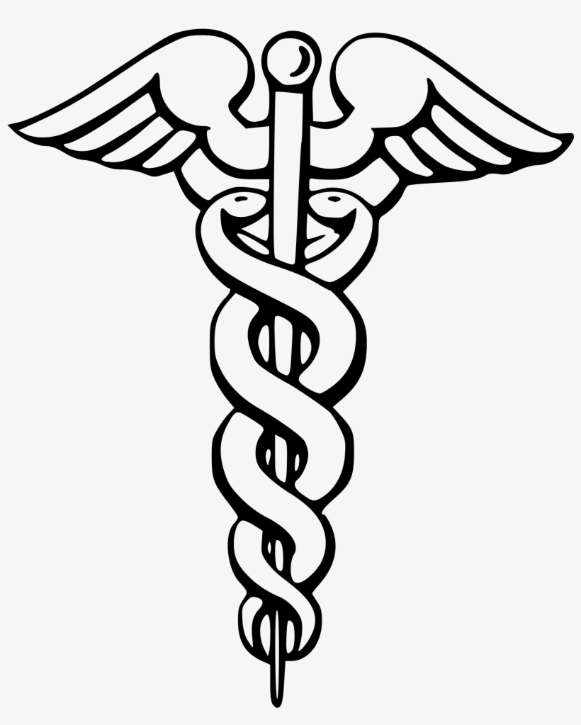 Staff Of Hermes Caduceus As A Symbol Of Medicine Rod - Caduceus Svg, transparent png