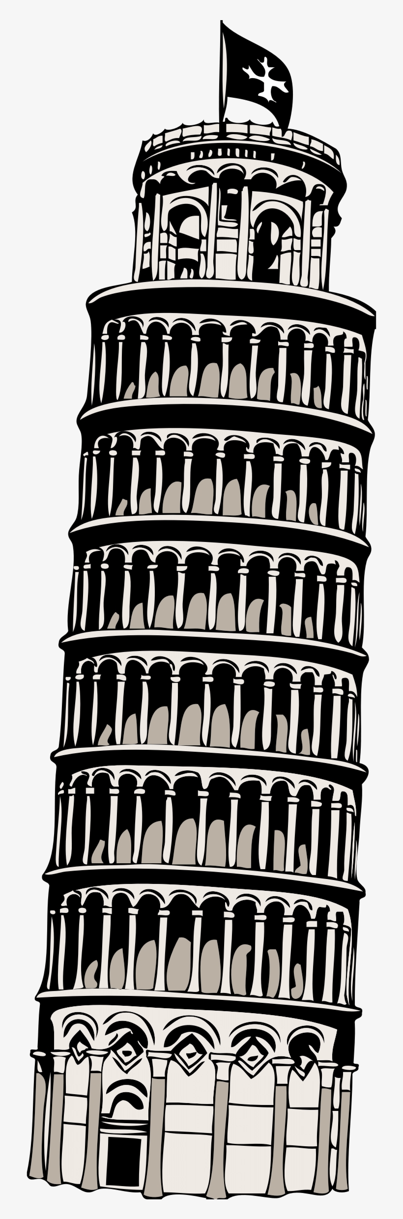 1 - Leaning Tower Of Pisa Pdf, transparent png