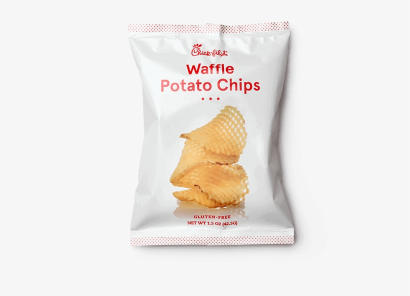 Waffle Potato Chips - Chick Fil A Waffle Potato Chips, transparent png