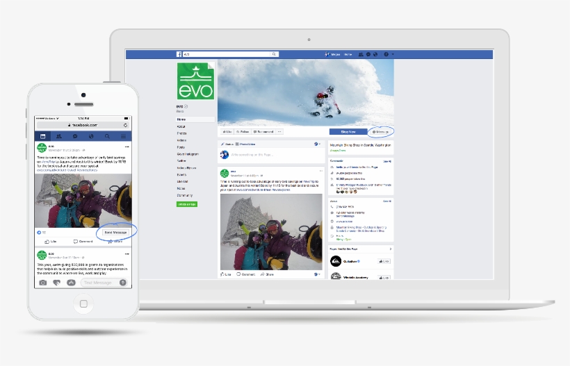 Facebook Messenger, transparent png