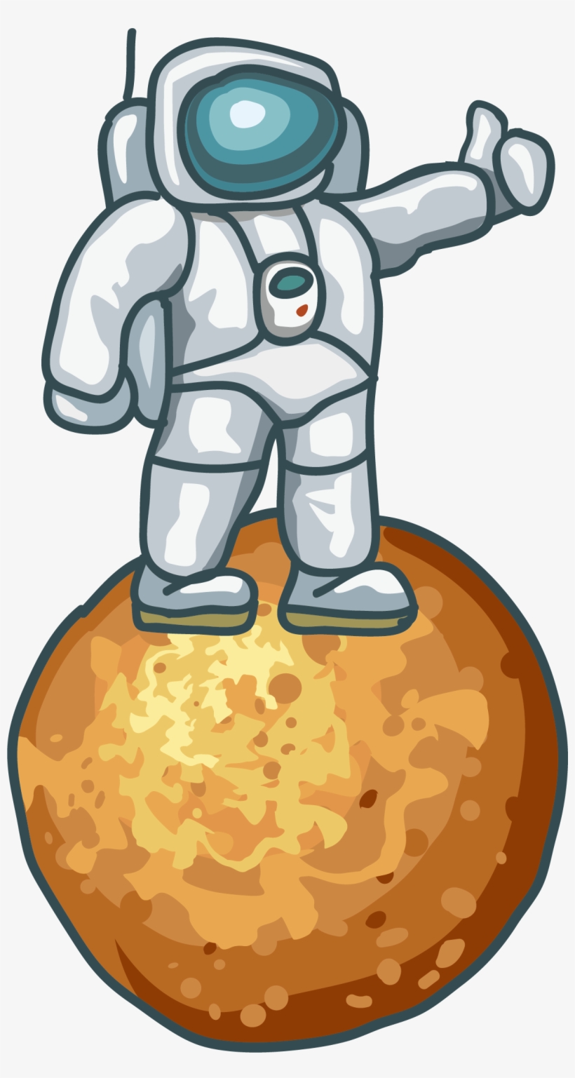 Outer Space Astronaut Drawing Illustration - Astronaut, transparent png