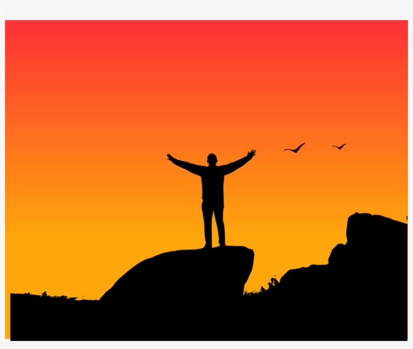 Download Person Standing On Rock Clipart Person Person - Days Of Awe 2017, transparent png