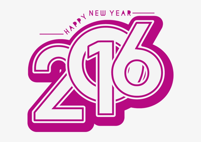 Jpg Transparent Download New Year 2016 Clipart, transparent png
