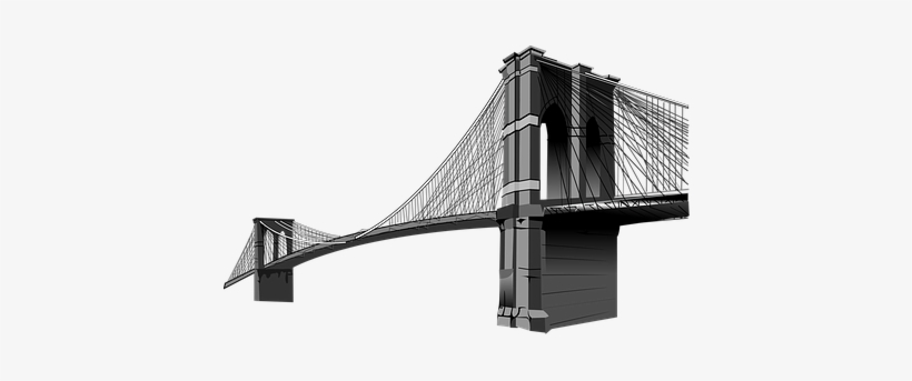 Brooklyn Bridge Suspension Bridge Bridge L - Brooklyn Bridge Png, transparent png