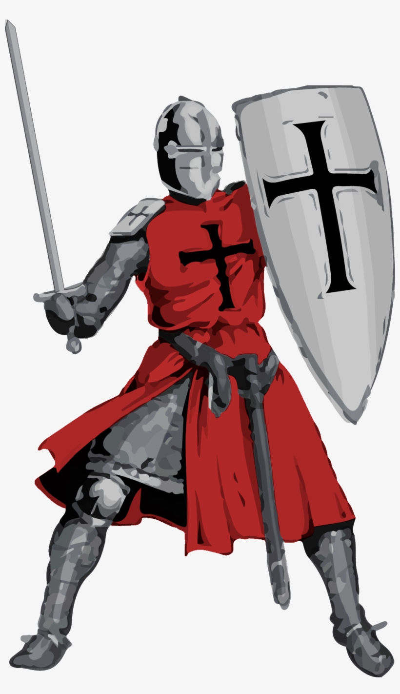 Transparent Knight Clear - Knight Fighting Png, transparent png