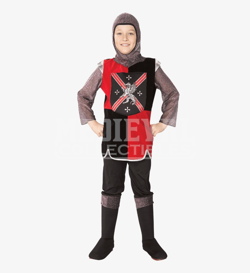 Boys Medieval Knight Costume - Medieval Knight Childs Costume Size Large 12/14, transparent png