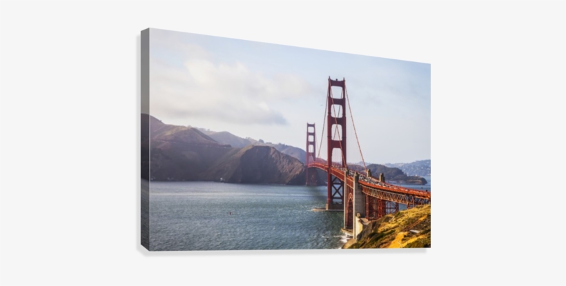 View Of The Golden Gate Bridge From Fort Point - Golden Gate Bridge, transparent png