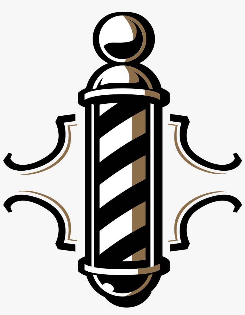 Barber Shop Clipart Png - Barber Shop Sign Png, transparent png