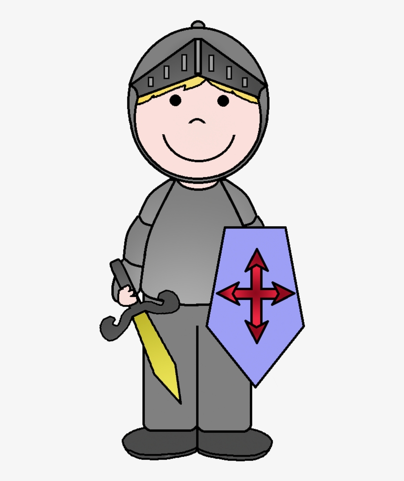 Knight Clipart Medieval Person - Fairy Tale Knight Clipart, transparent png