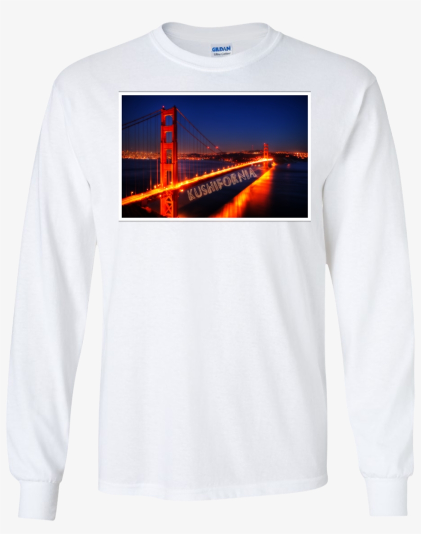 Golden Gate Bridge Long Sleeve - İ96 Köprü Kanvas Tablo 50x75 Cm, transparent png