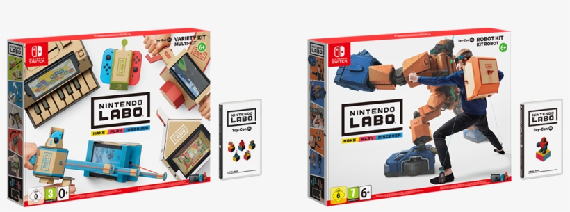 Nintendo's - Nintendo Labo Robot Kit Set, transparent png