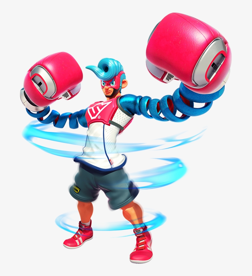 Nintendo Arms Png - Nintendo Arms Spring Man, transparent png
