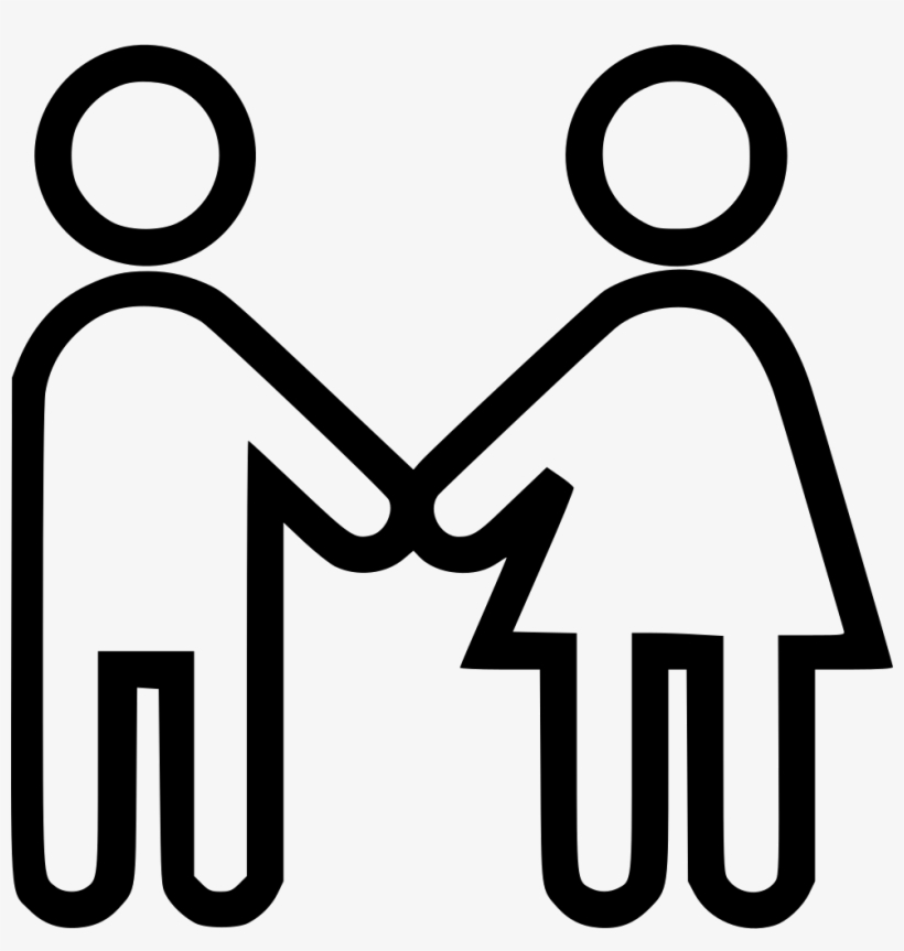 Holding Hands Comments - Icon, transparent png