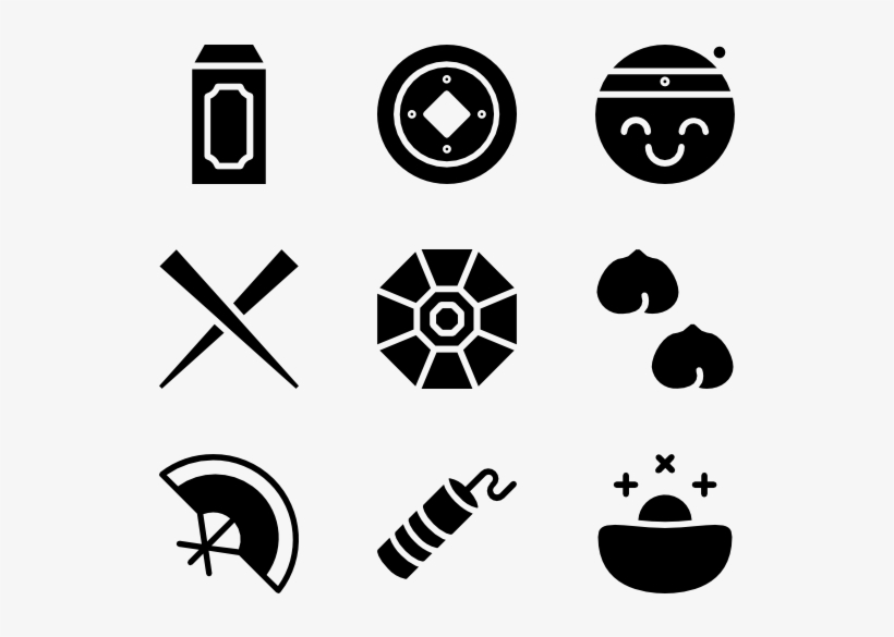 Chinese New Year - Support Library Icon Vector, transparent png
