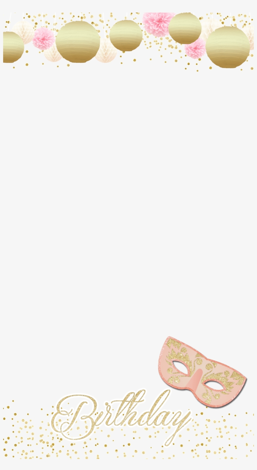 Gold Glitter Masquerade - Night, transparent png