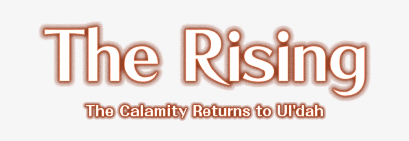 The Rising The Calamity Returns To Ul'dah - Calligraphy, transparent png