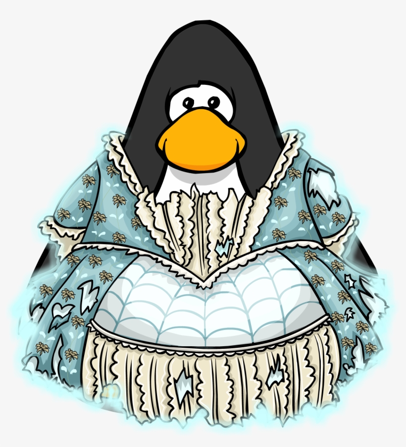 Masquerade Ball Gown From A Player Card - Club Penguin, transparent png