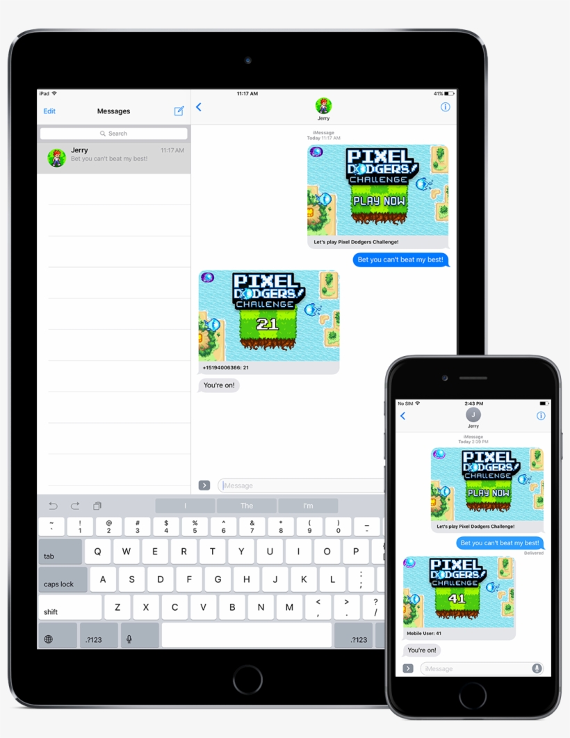 Challenge Your Friends Over Imessage - Iphone, transparent png