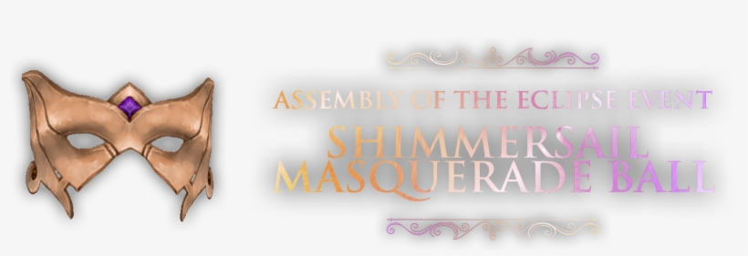“you Are Hereby Invited To Attend The Shimmersail Masquerade - Calligraphy, transparent png