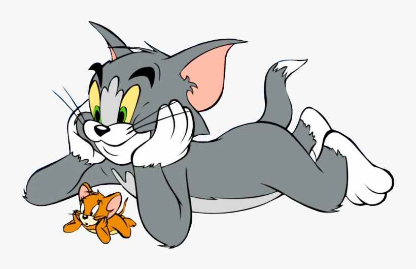 Tom And Jerry Png Clipart - Cute Love Fight Status, transparent png