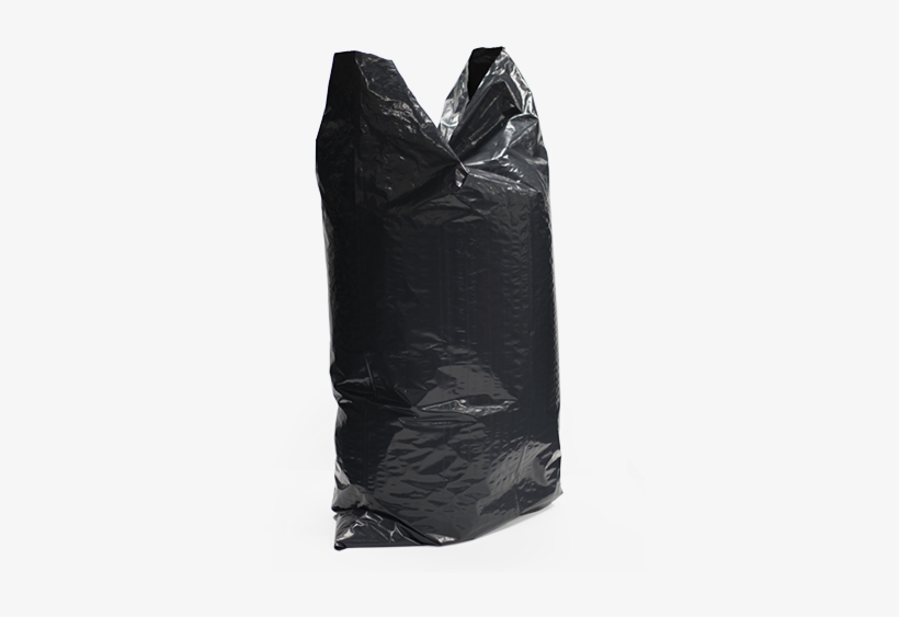 Heavy Duty Contractor Trash Bags - Black Trash Bag Png, transparent png