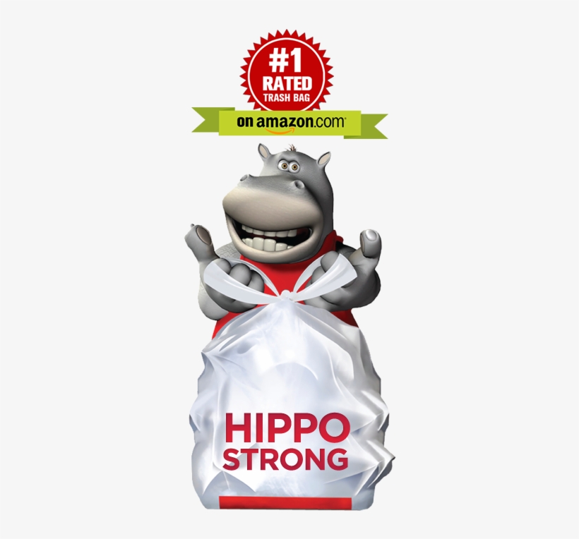 Try Hippo Sak® Tall Kitchen Trash Bags With Strong - Great White Shark, transparent png
