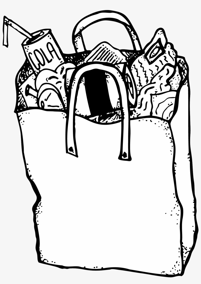 Trash Bag Drawing At Getdrawings Drawing 2153x2415 PNG Download