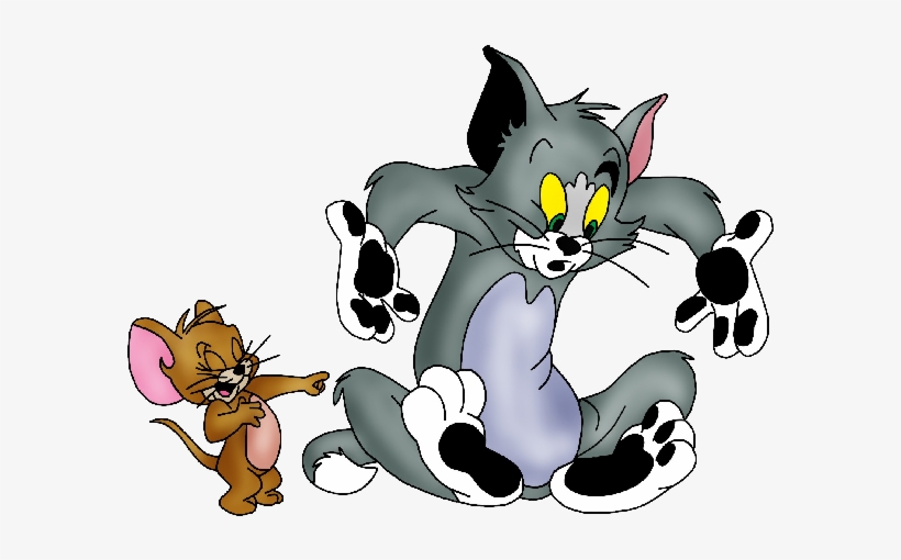 Tom And Jerry Clipart - Tom & Jerry Frame Clip Art, transparent png