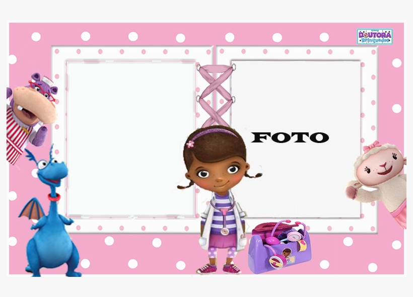 Free Printable Invitation, Cards Or Photo Frames - Tarjetas De Invitación De La Doctora Juguete, transparent png