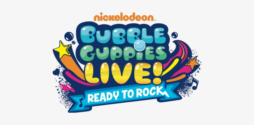 Put On Your Water Wings And Jump Into A Swimsational - Bubble Guppies Live Ready To Rock Logo, transparent png