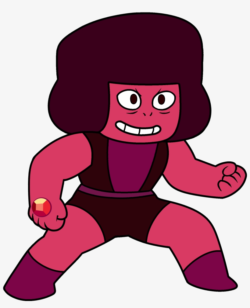 Backhand - Steven Universe Crystal Gems Ruby, transparent png
