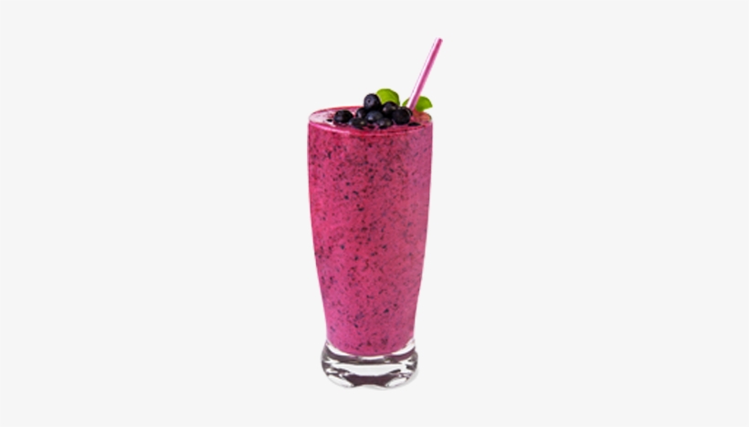 Blueberry Power - Aronia Smoothie, transparent png