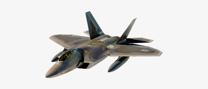 Raptor F-22 Jet Fighter Military Air Airpl - Planes Png, transparent png