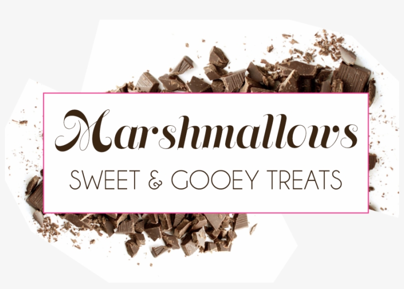 Marshmallow Header - Chocolate, transparent png